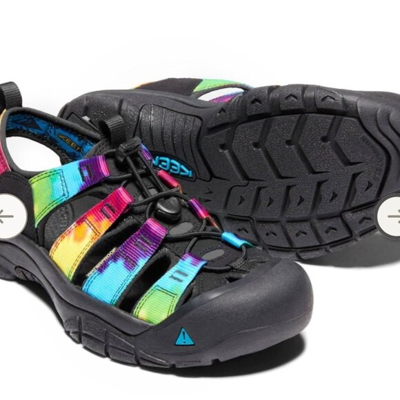 Keen Shoes - Keen Newport Original Tie Dye Women's Hybrid Sandals Bungee Sizes NEW Hiking